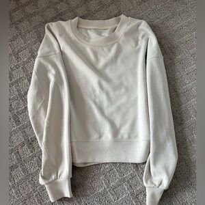 Lululemon Softstreme Perfectly Oversized Cropped Crew Sweater